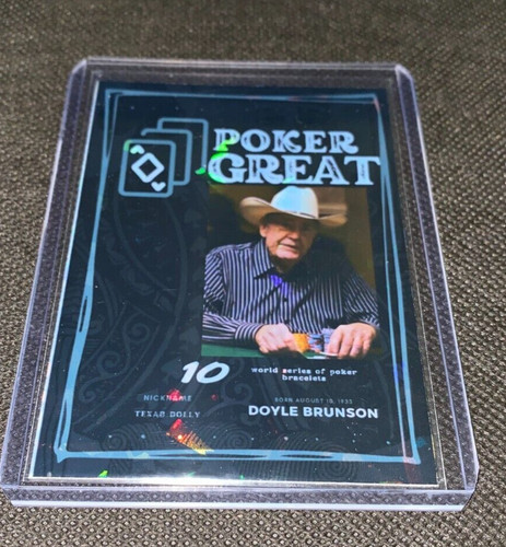 Doyle brunson poker legend - poker,
